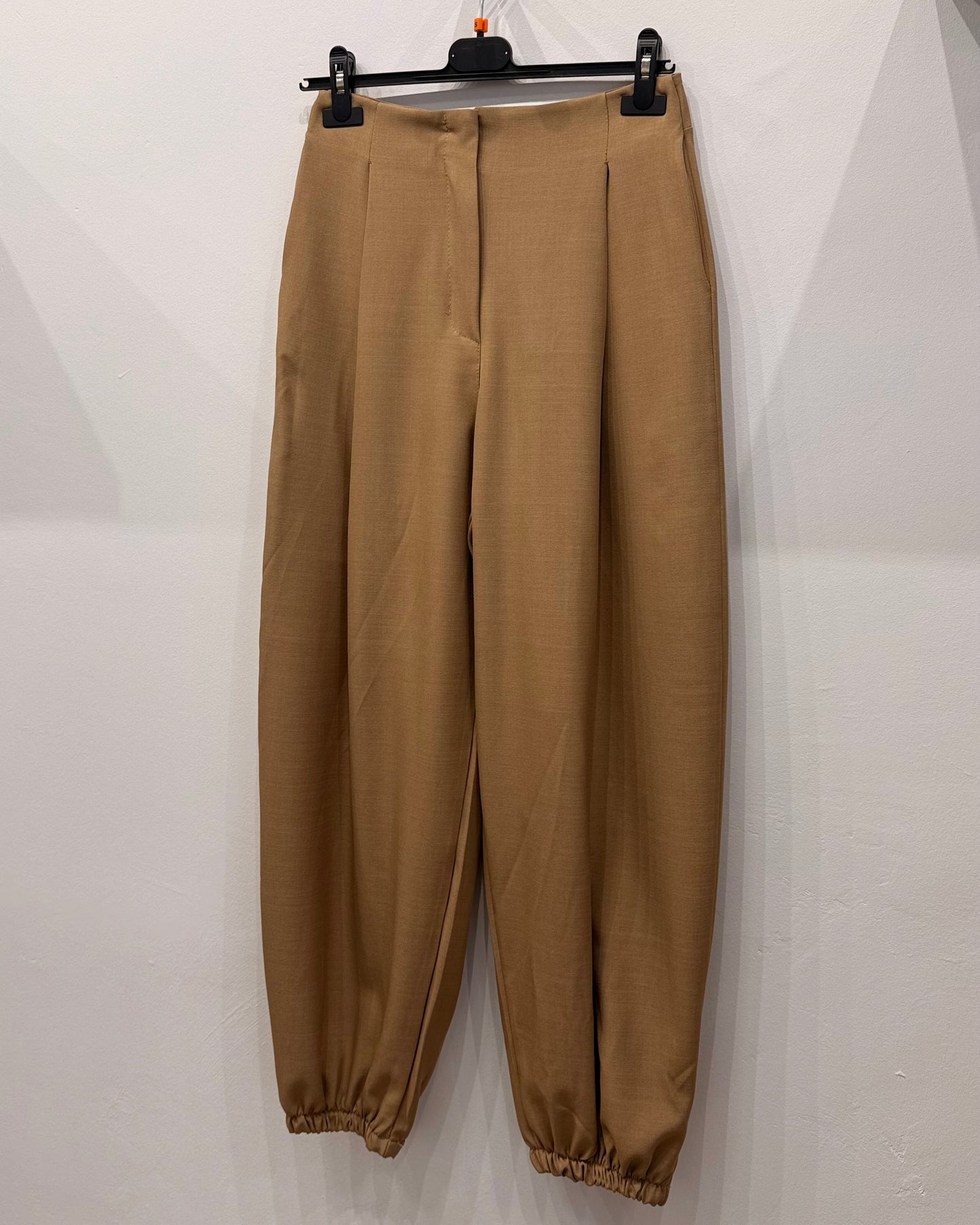 Pantalón globo camel