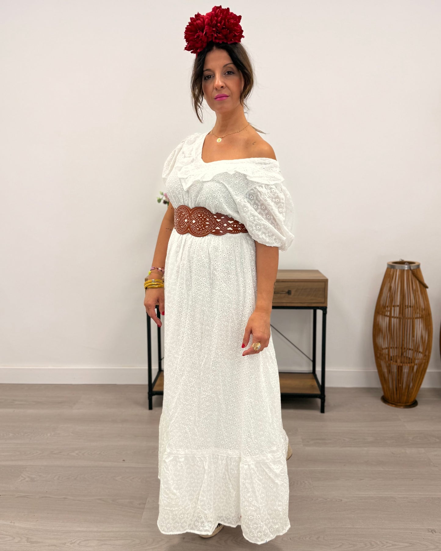 Bata Rociera Blanca