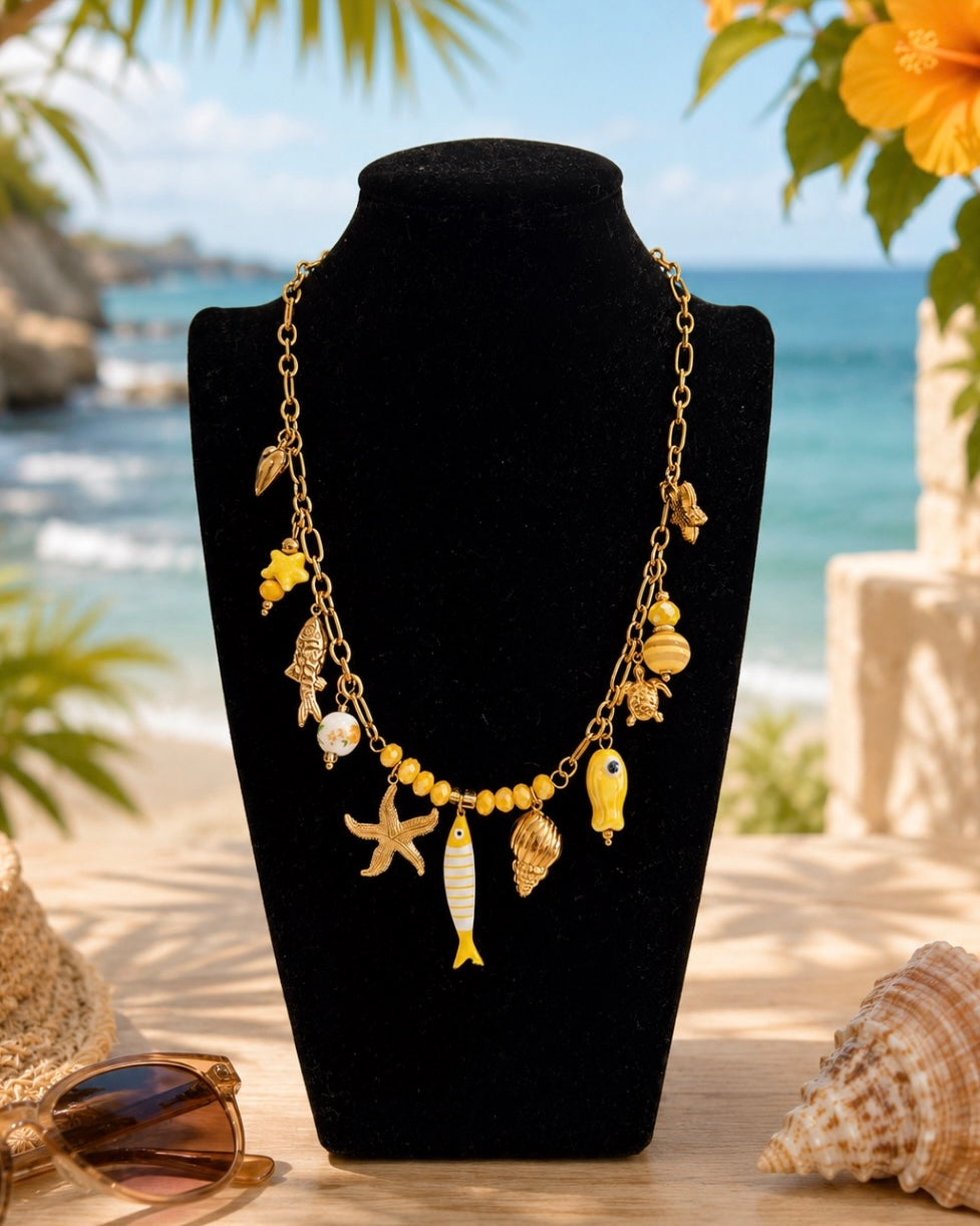 Collar Pez amarillo