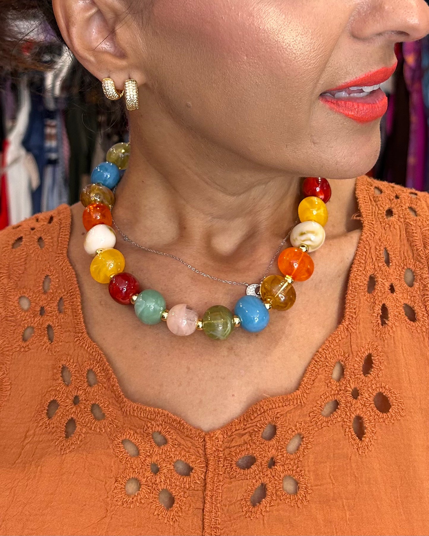Collar bolas Maite