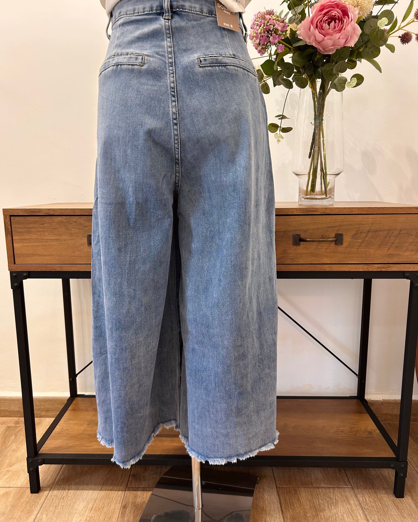 Pantalón vaquero tobillero