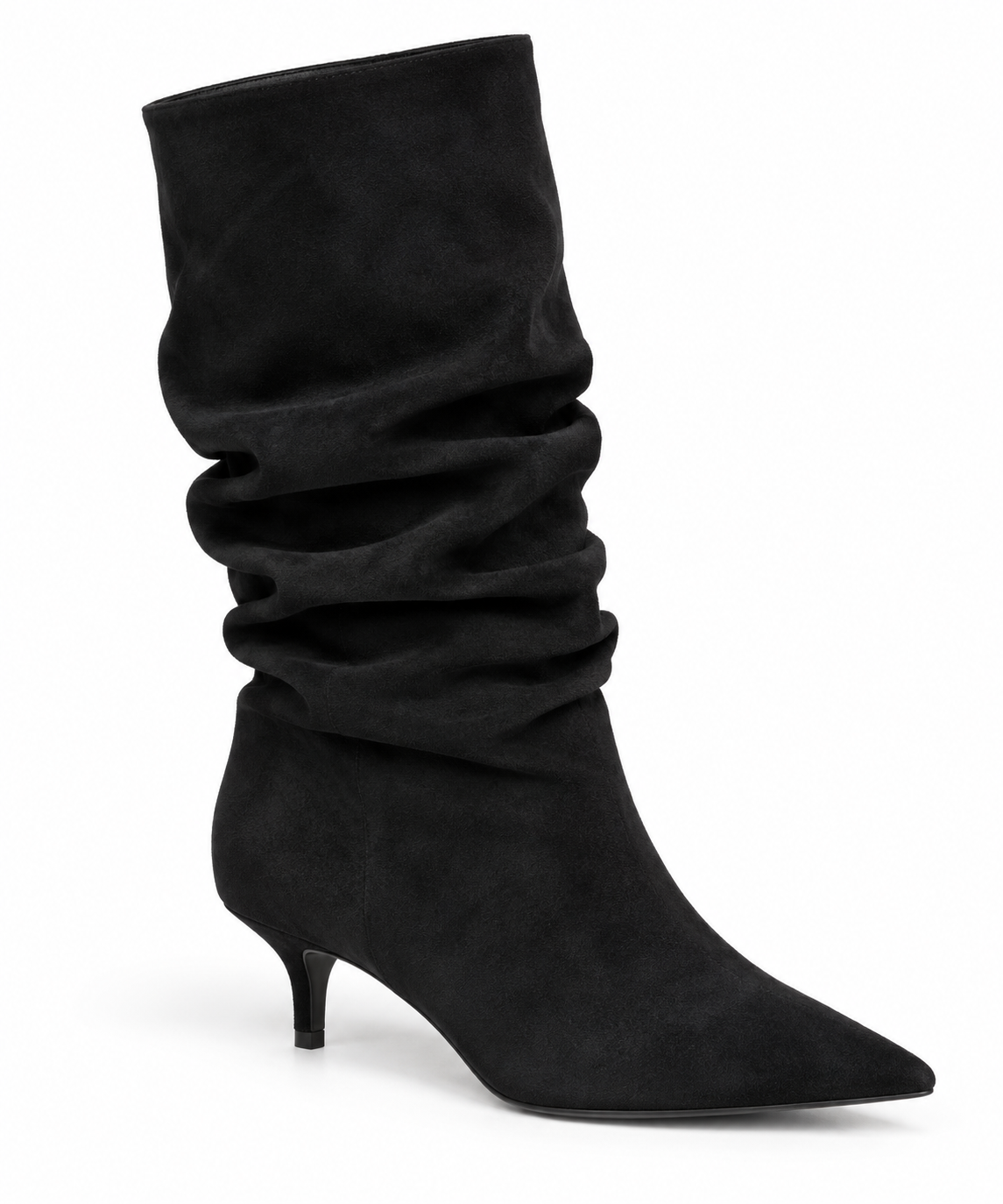 Bota alta antelina negra