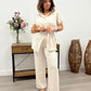 Conjunto camisero con lazo