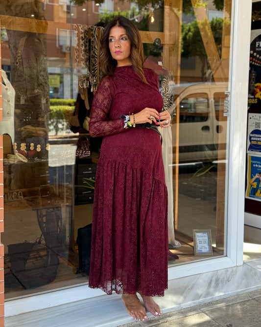 Traje dos piezas perforado