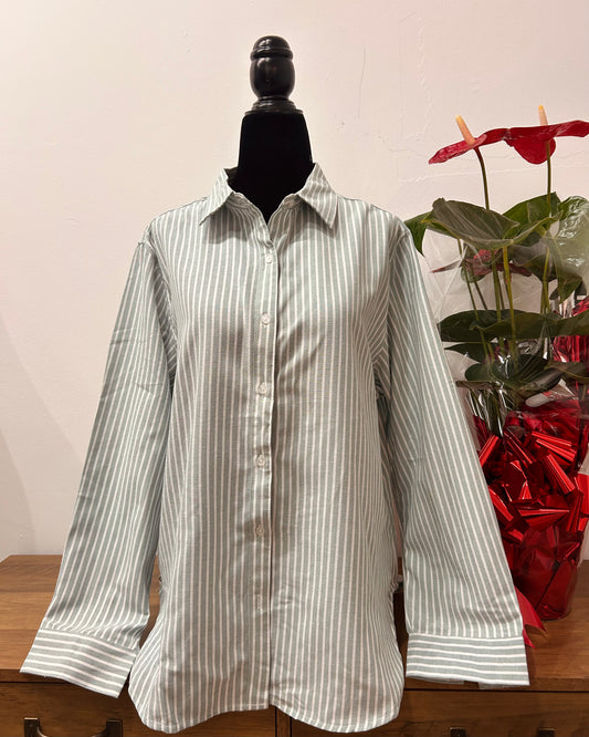 Camisa verde raya diplomática