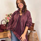 Chaqueta bomber cuadros