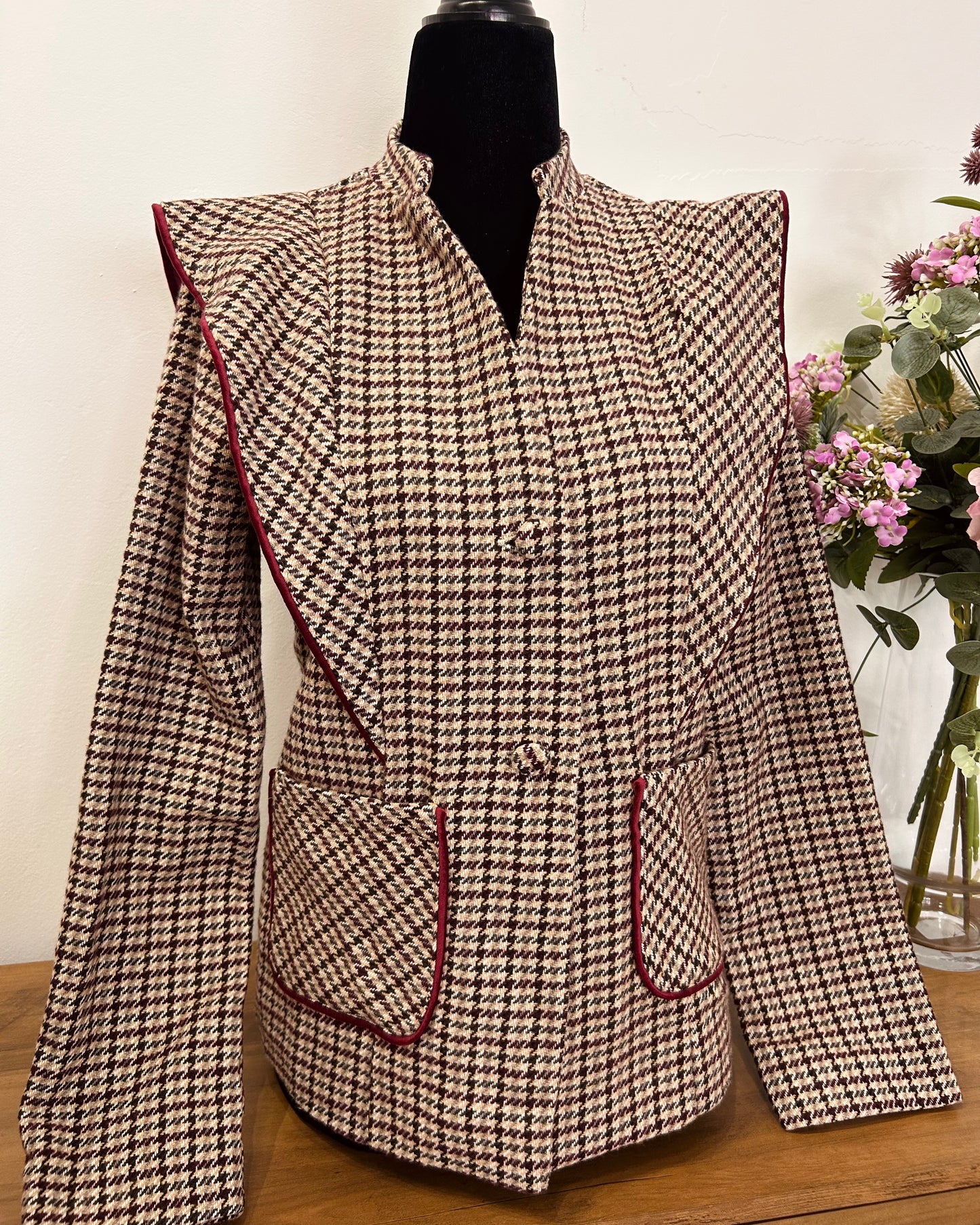 Chaqueta pata de gallo