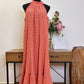 Vestido vichy naranja