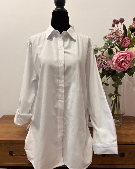 Camisa blanca oversize