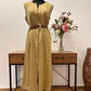 Vestido botones y cinturón