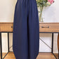 Pantalón de gasa barrel