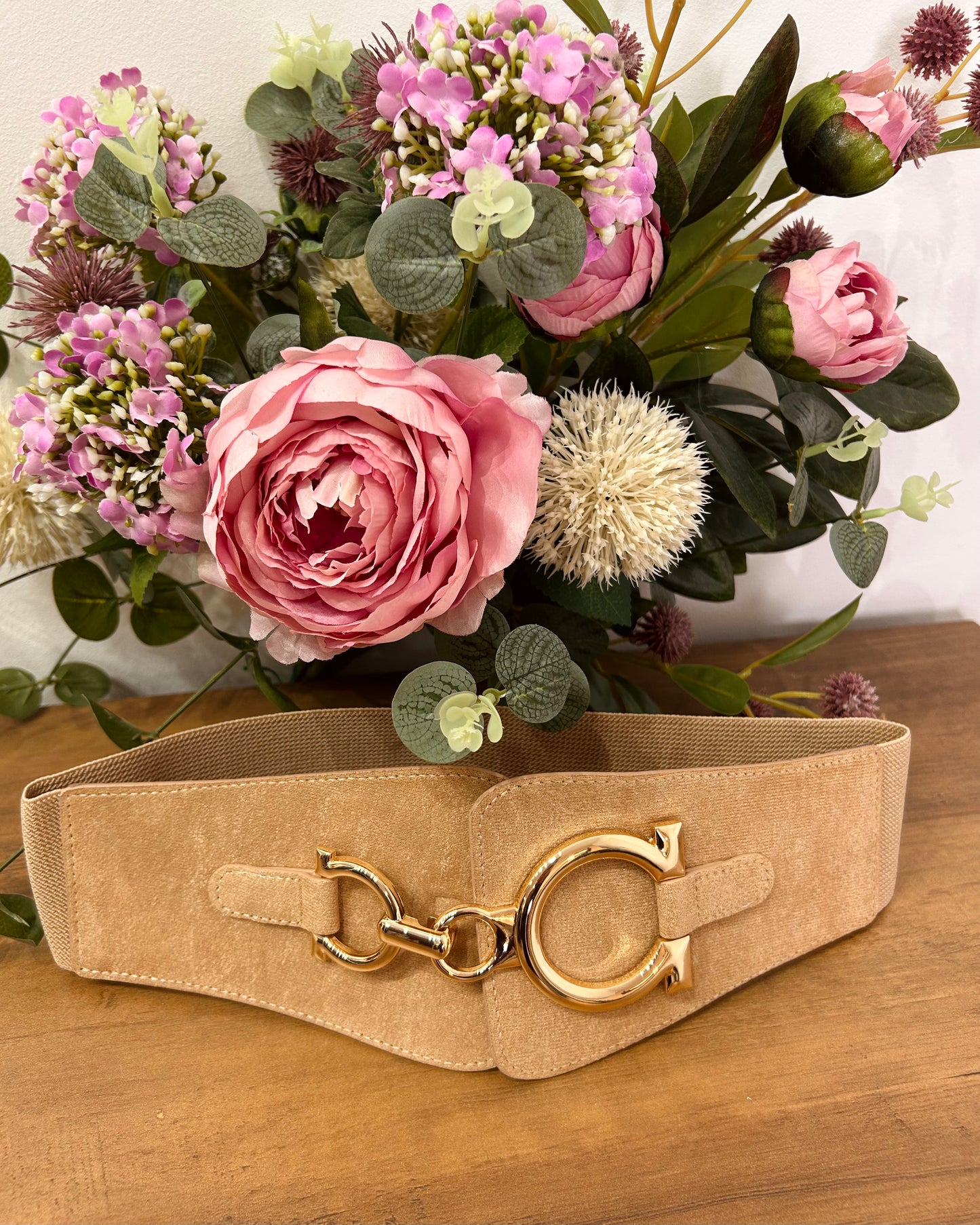 Cinturón elástico hebilla