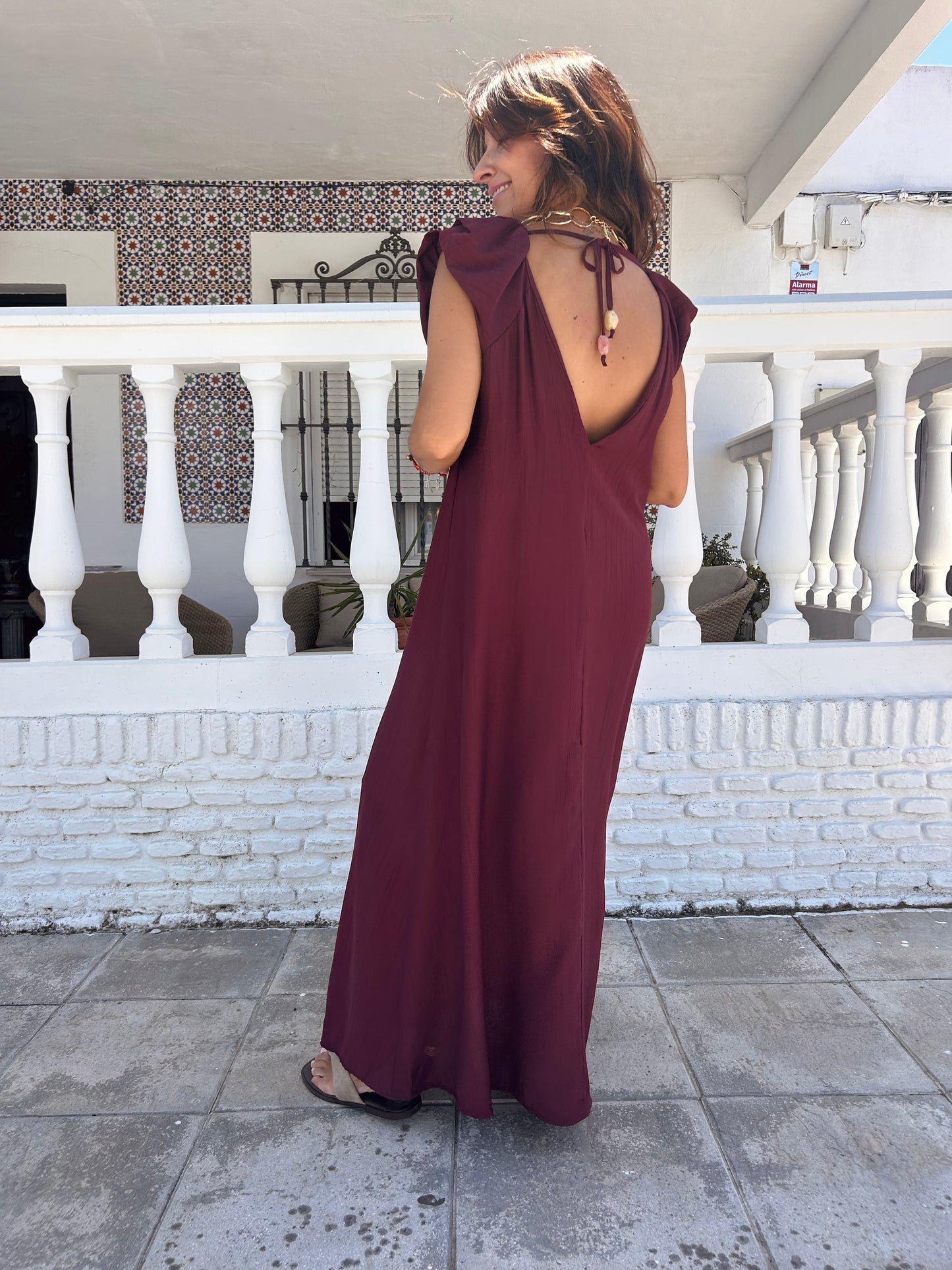 Vestido Grosella