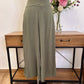 Pantalón culotte botones