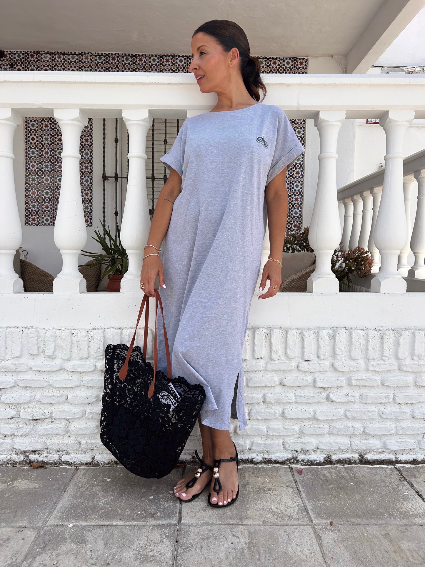 Vestido algodón ALO