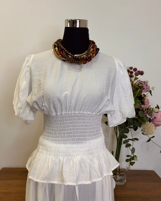 Camisa Aladdin blanca