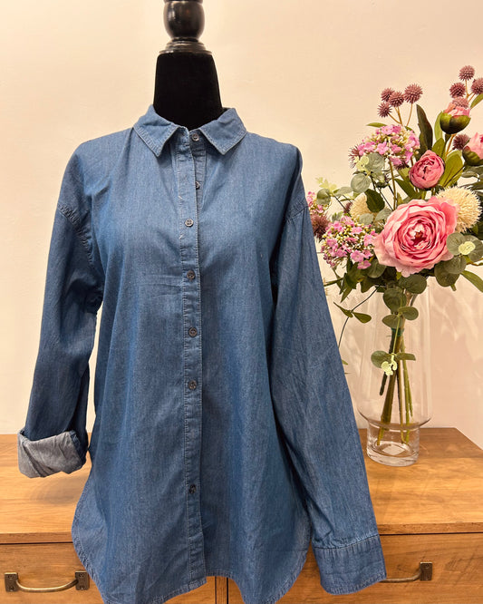 Camisa vaquera oversize