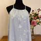 Vestido raya flor