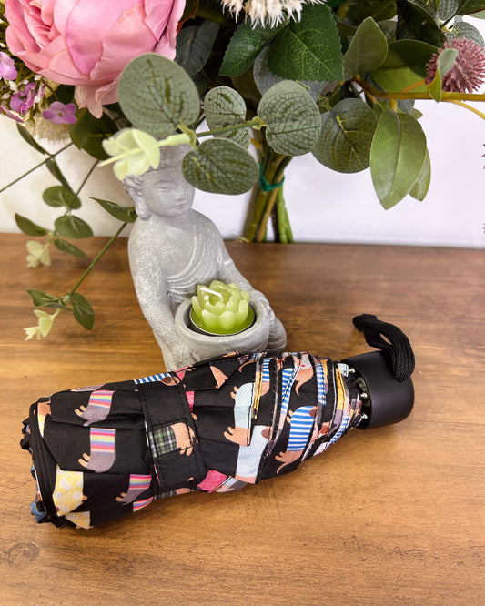 Paraguas de bolso con funda