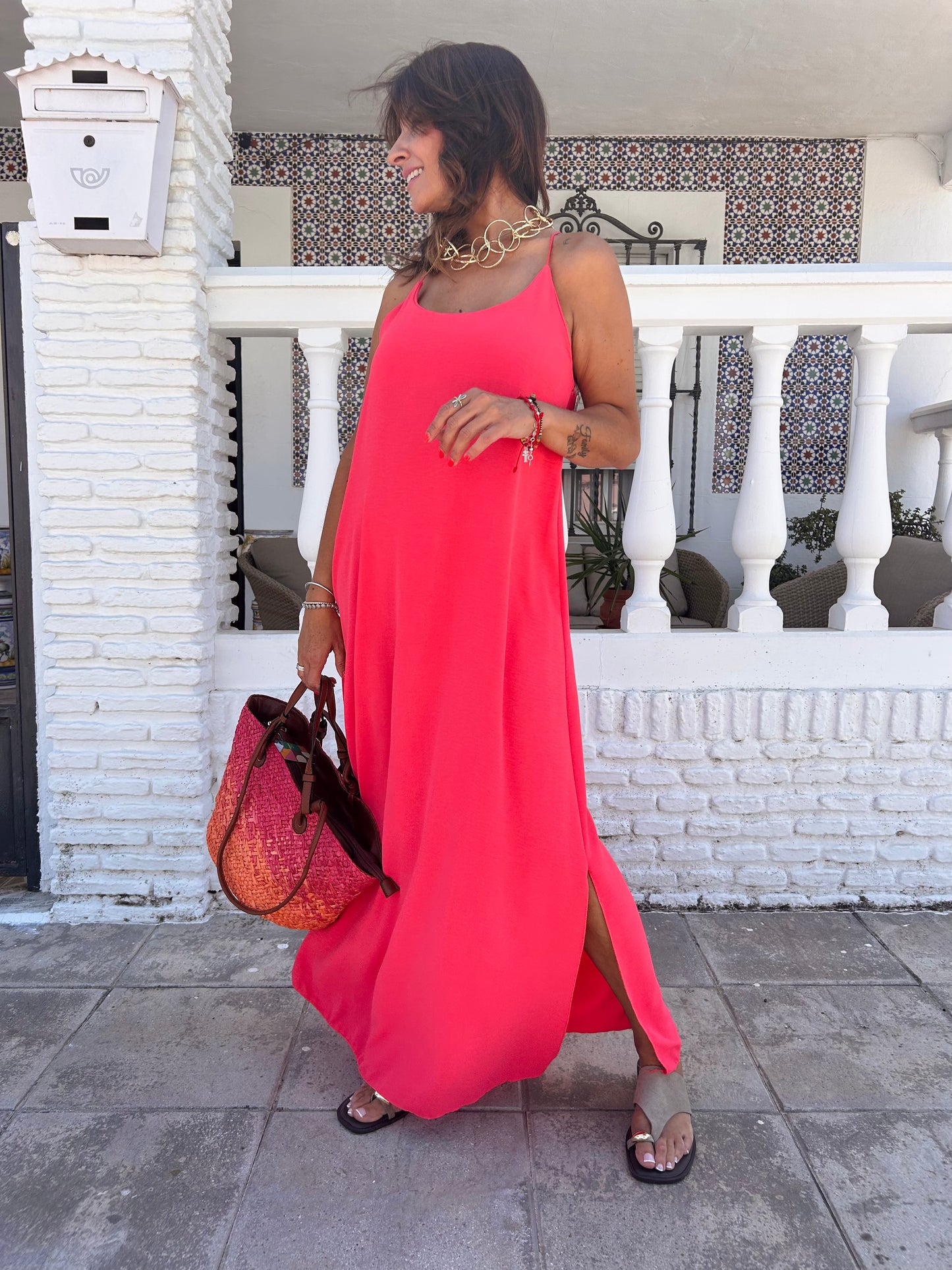 Vestido gasa