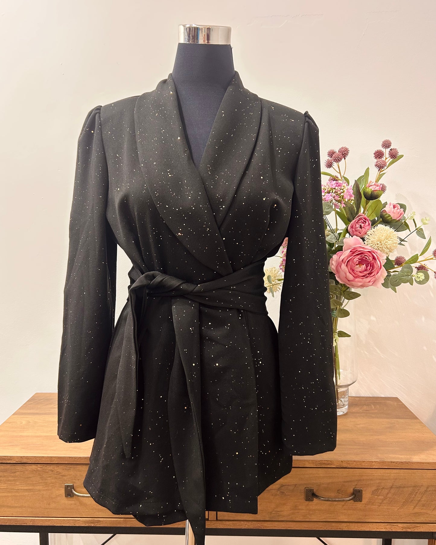 Mono pantalón corto brillo