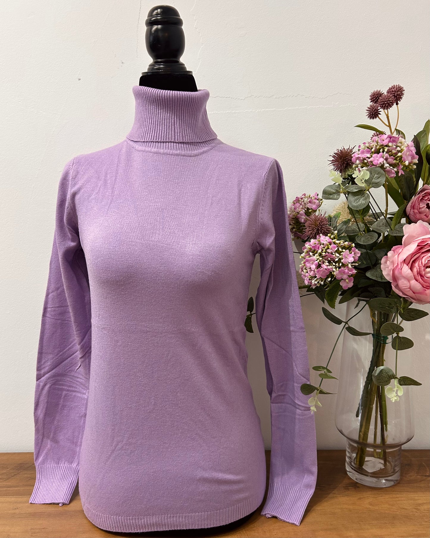 Jersey cuello vuelto