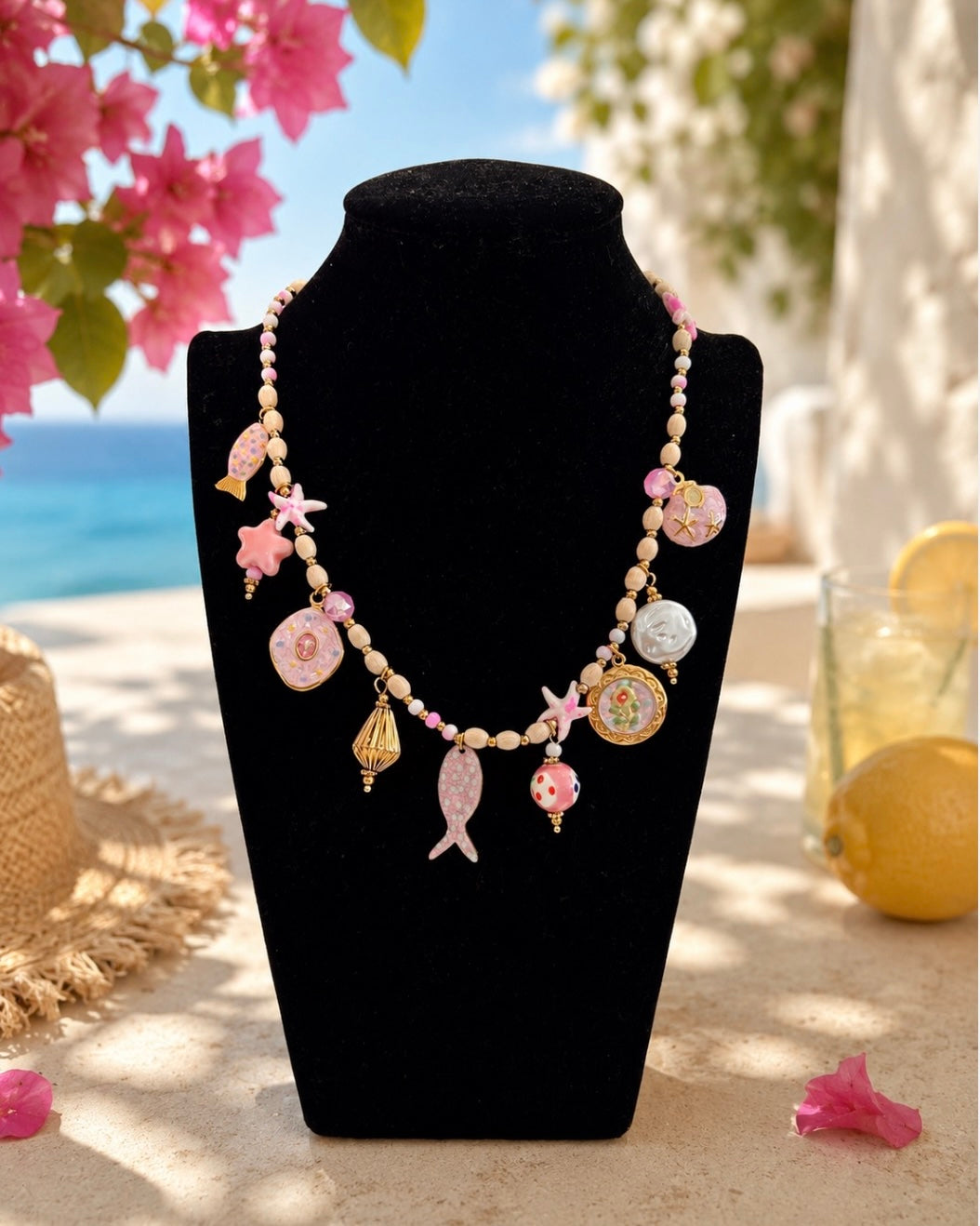 Gargantilla Pez Rosa