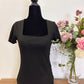 Camiseta escote cuadrado