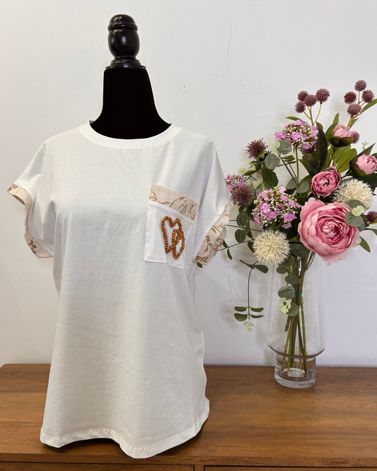 Camiseta corazón