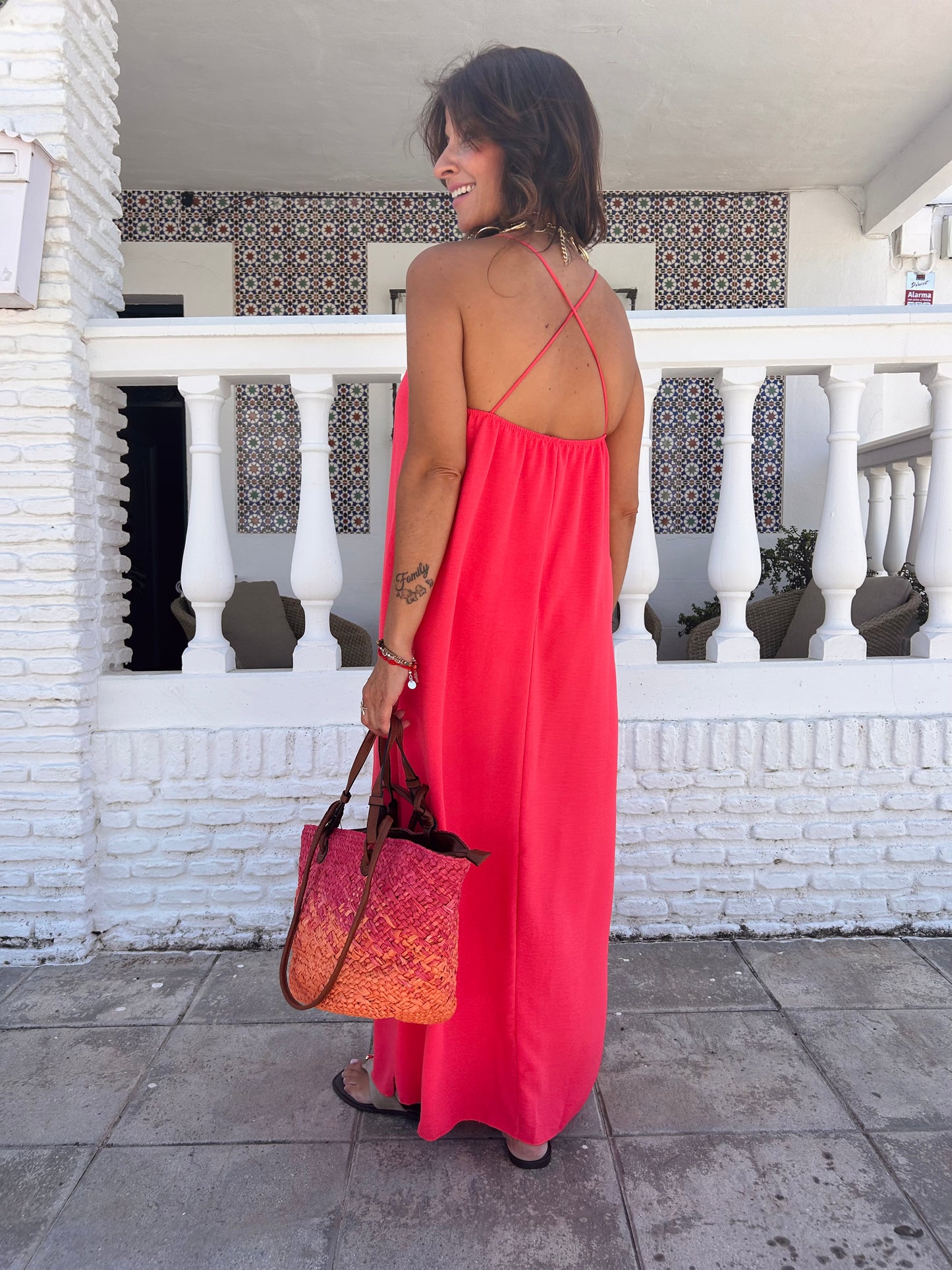 Vestido gasa
