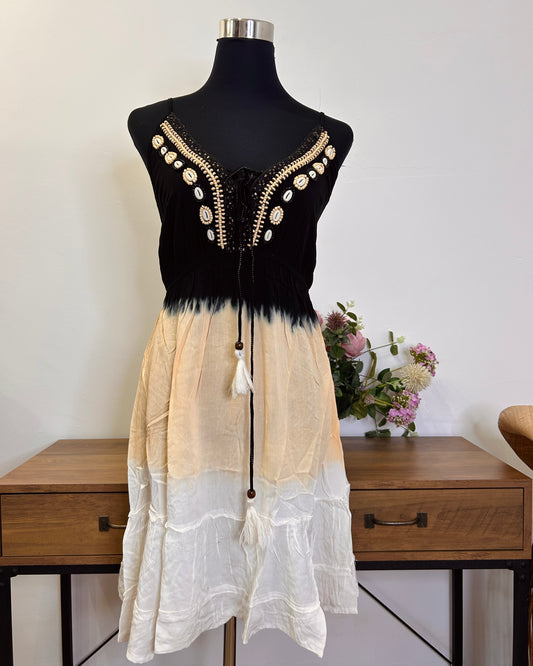 Vestido mezclado