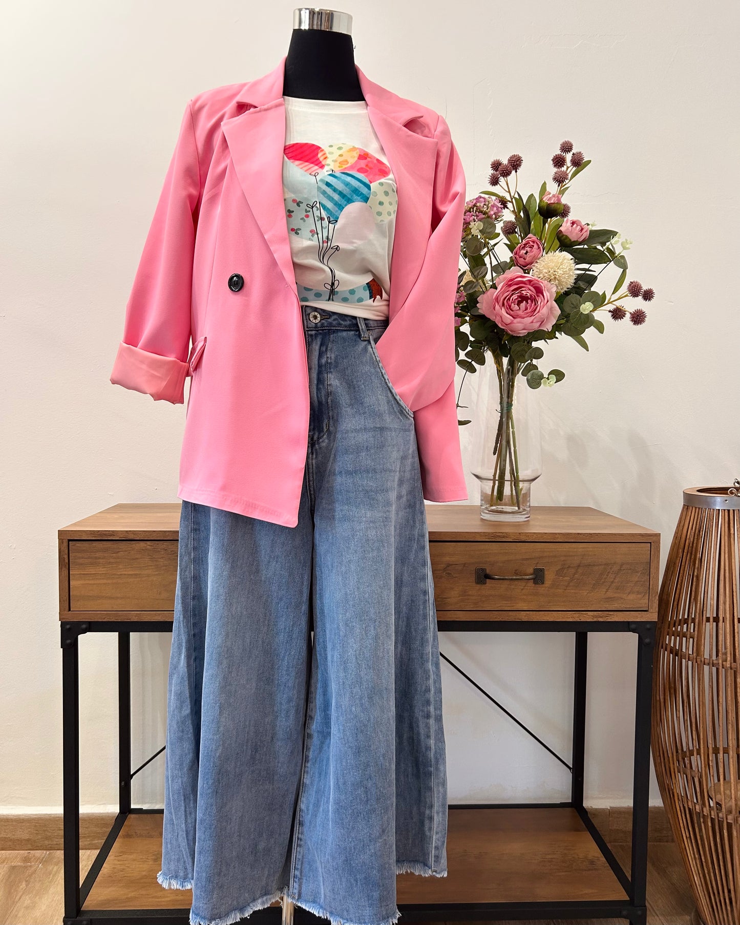 Pantalón vaquero tobillero