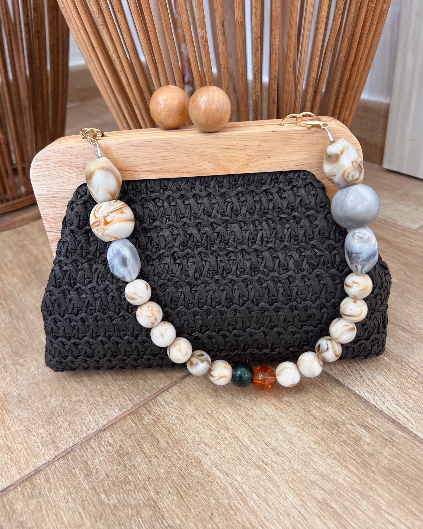 Cartera Rafia