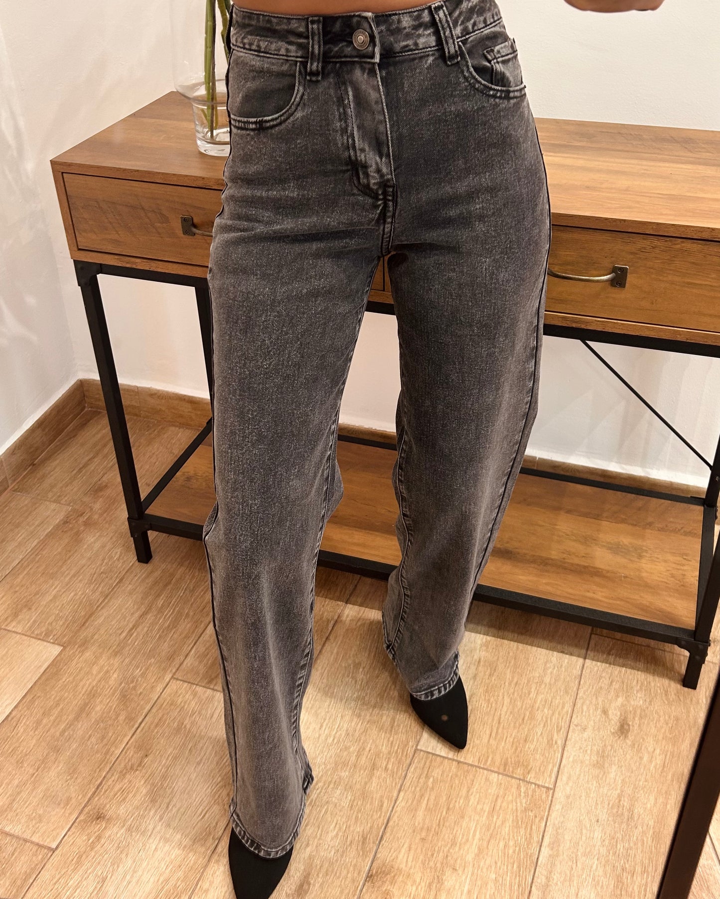 Pantalón Vaquero gris