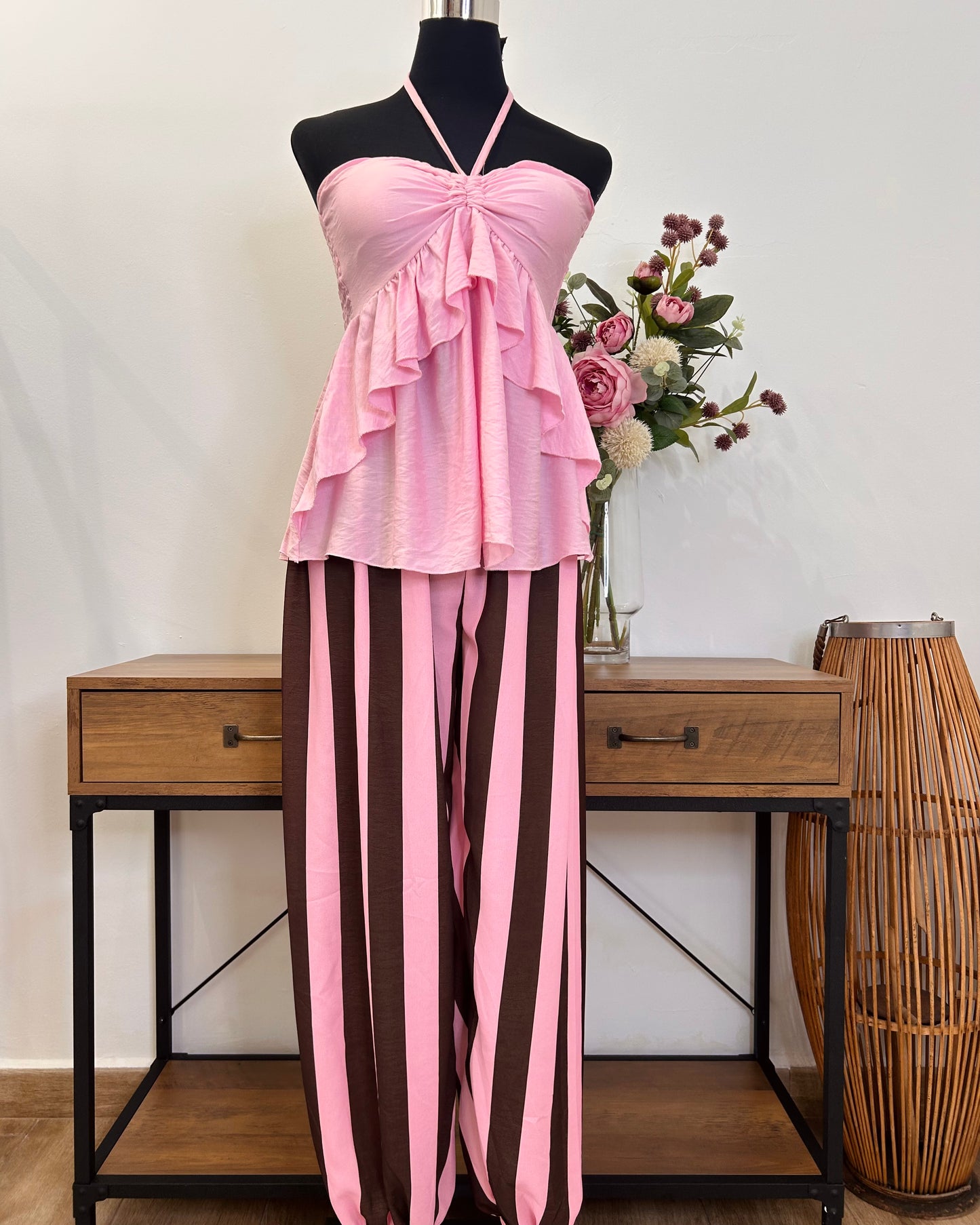 Pantalón raya bombacho