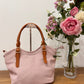 Bolso piel rosa