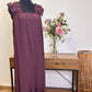 Vestido manga volante