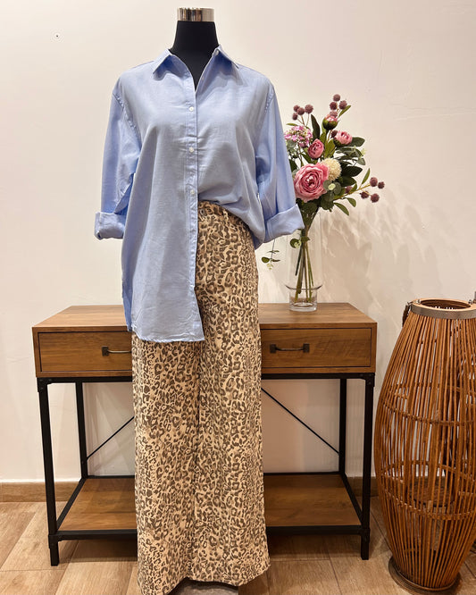 Vaquero leopardo claro