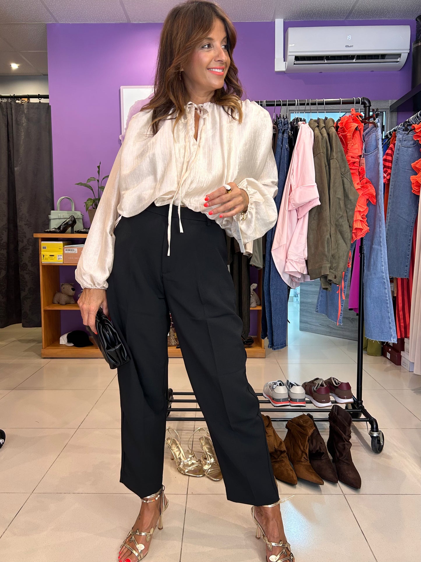 Pantalón pinzas
