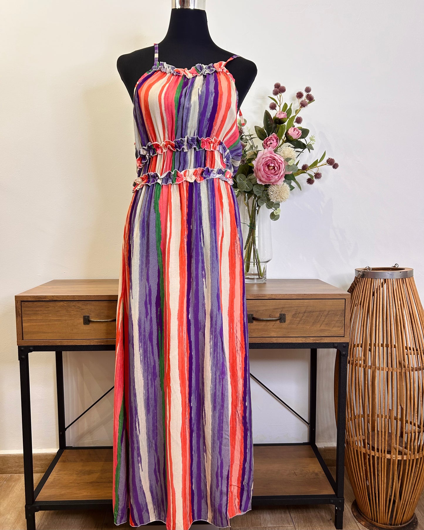 Vestido mezclado