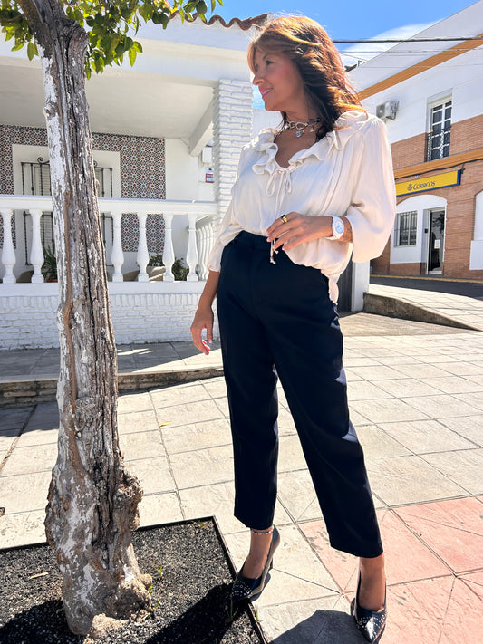 Pantalón recto de vestir