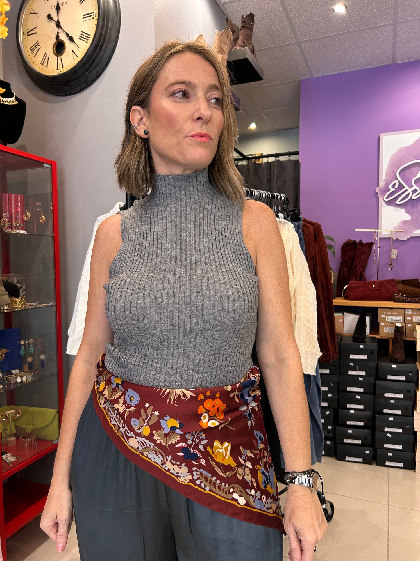 Top canalé Vanesa
