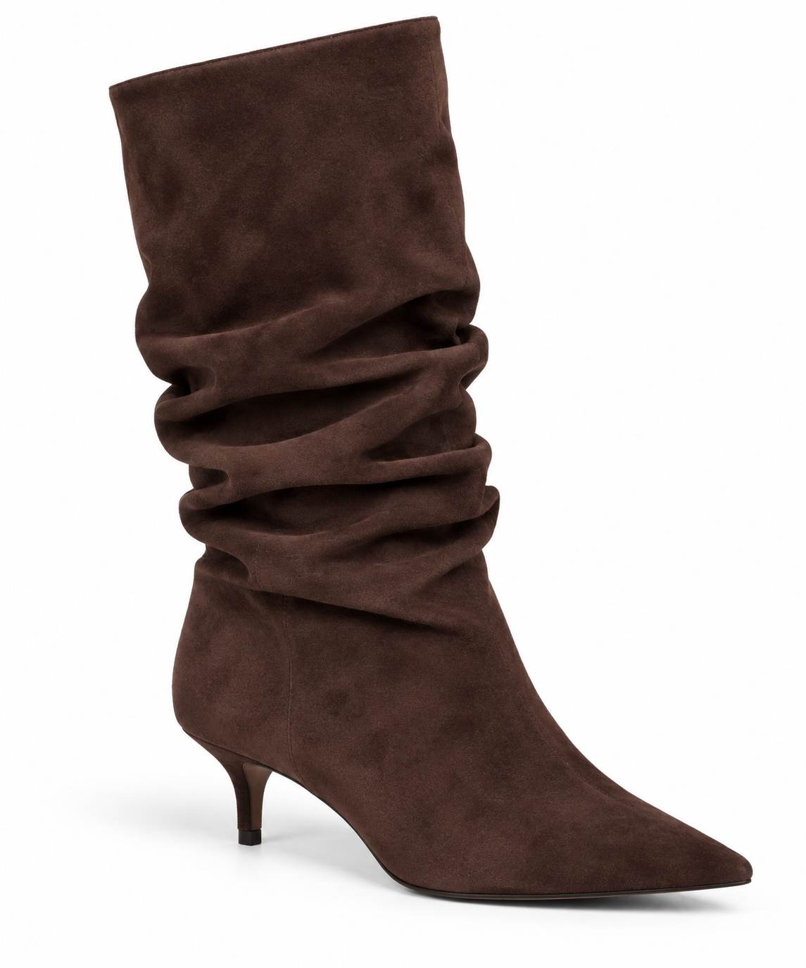 Bota alta antelina marrón