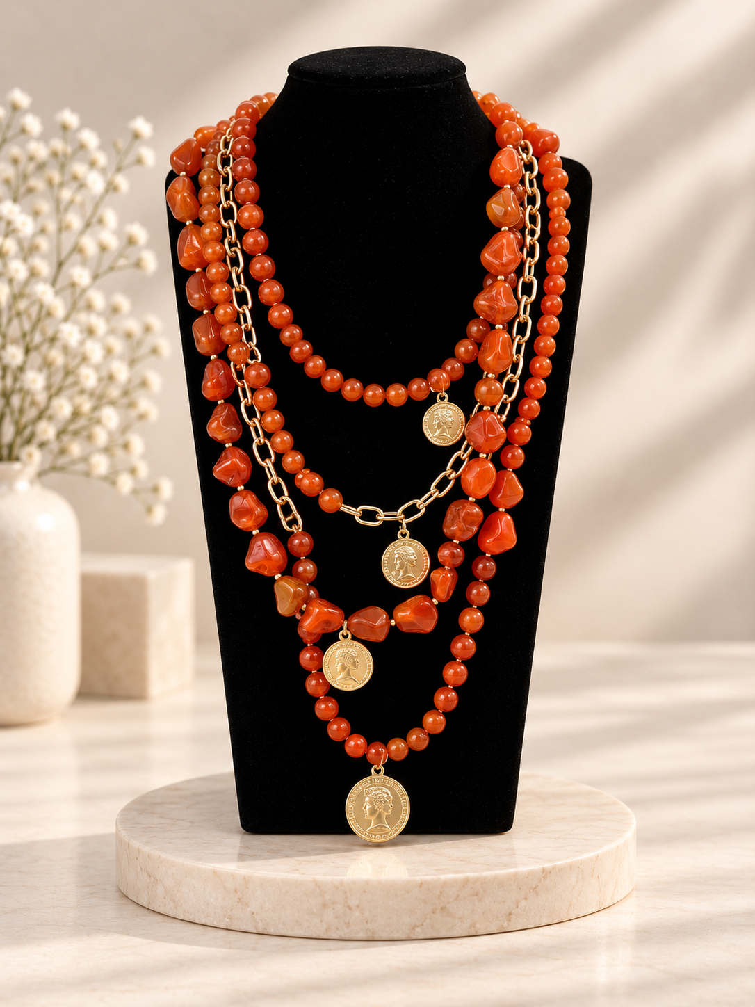 Collar triple Venus