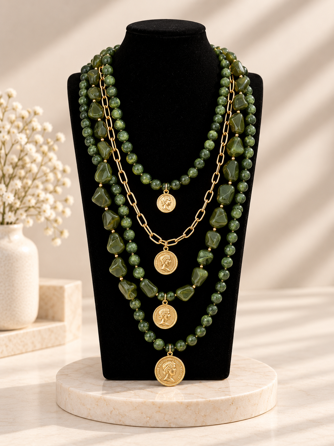Collar triple Venus