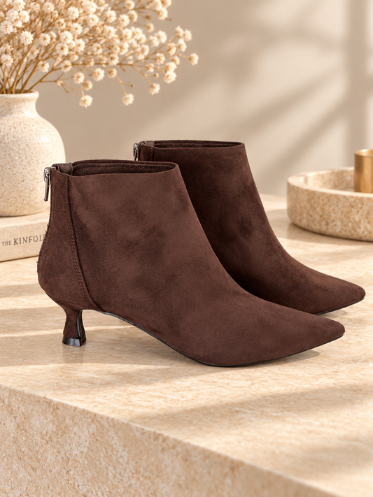 Bota corta antelina marrón