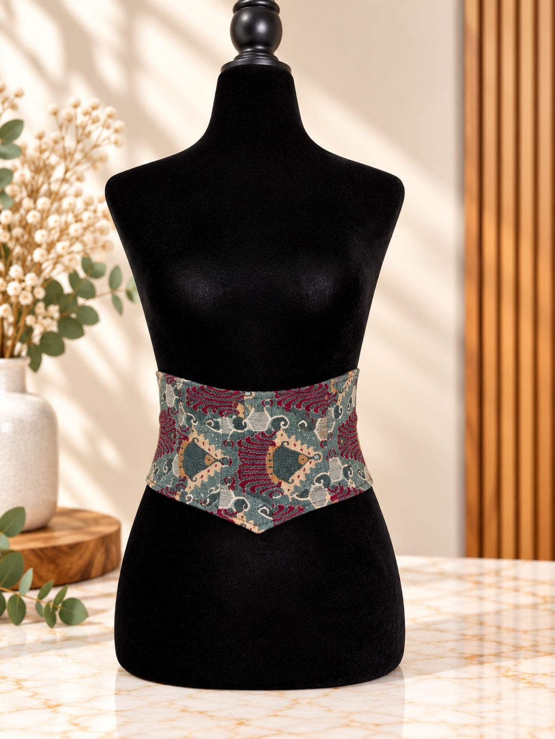 Fajín estampado