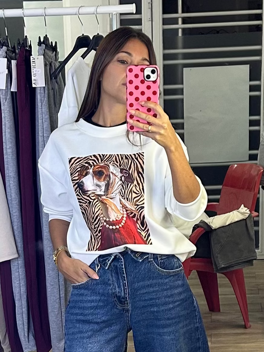 Sudadera perro cool