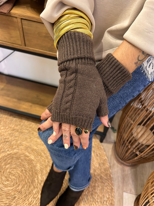 Guantes sin dedos