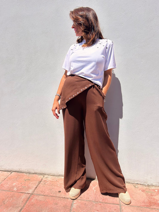 Pantalón con pañuelo